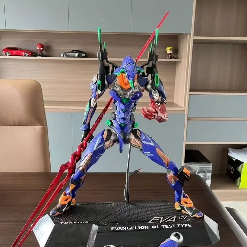 Hot Sale High Quality 33cm Evanglion 01 Anime Figure Eva Mutations Figurine Collection Statue Desk Ornaments Birthday Gifts
